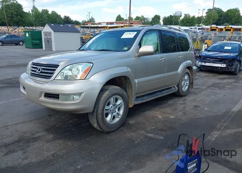 2007 Lexus Gx 470 from USA, damaged, VIN JTJBT20X370144514